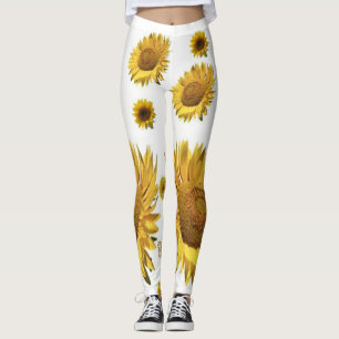 leggings sunflowers