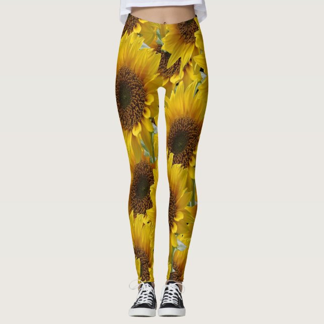 leggings sunflowers (Front)