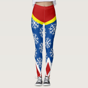 Leggings SUPER ELF ! Flocon de neige