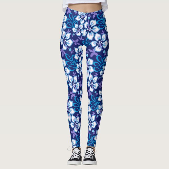 Leggings Surf JUNGLE (COMBO BLEU) (Devant)