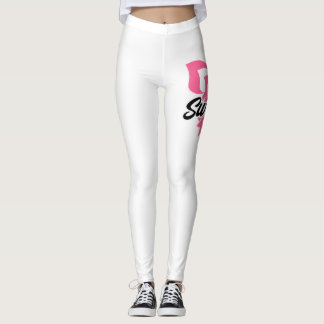Leggings Survivant Pink Ribbon Sensibilisation au cancer du
