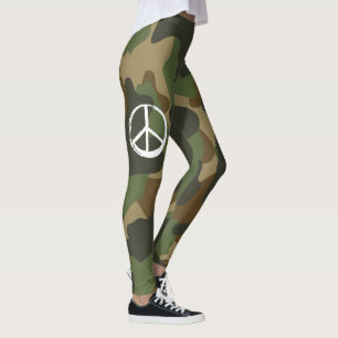 LEGGINGS SYMBOLE DE PAIX VOYAGE AUTOCHTONE CONTRE LA GUERRE