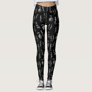 Leggings Symboles de Reiki Motif - Reiki Héritage de guér