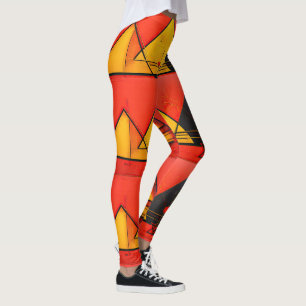 Leggings Symboles géométriques Abstrait #03.