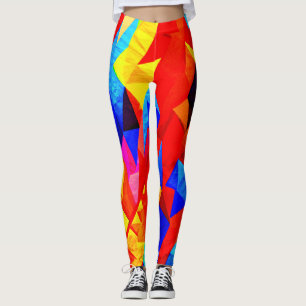 Leggings Symphonie couleur Abstraite