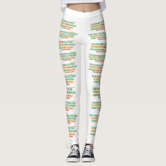Leggings Symptôme d'Ehlers Danlos et guêtres de inspiration