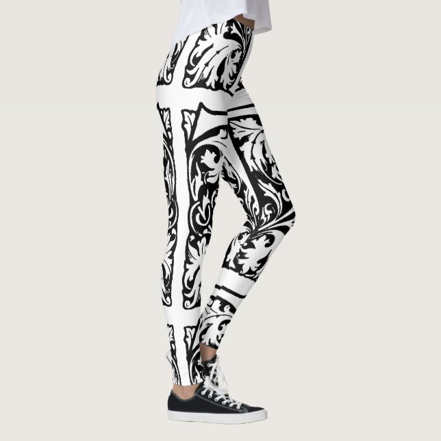 Leggings T Pour Des Pantalons De Yoga Fabriqués À La Main N (Droite)