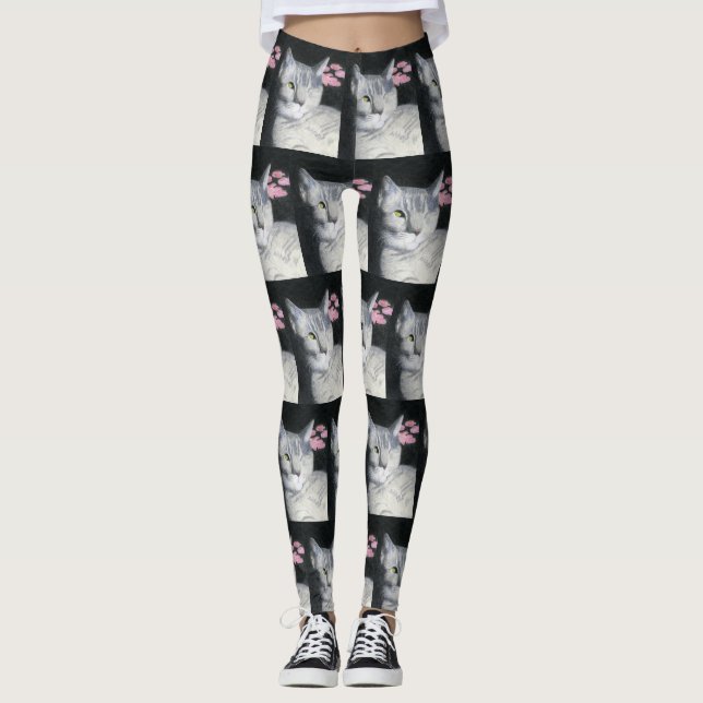 Leggings Tabby Cat (Devant)