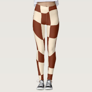 Leggings Tableau de contrôle du coeur floral de la margueri