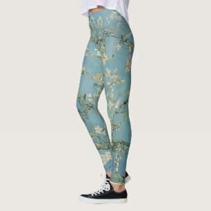 Leggings Tableau des fleurs d'amandes de Van Gogh