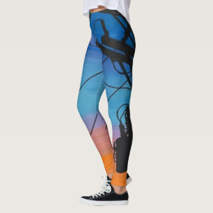 Leggings Tableau 'Sunset Hum'