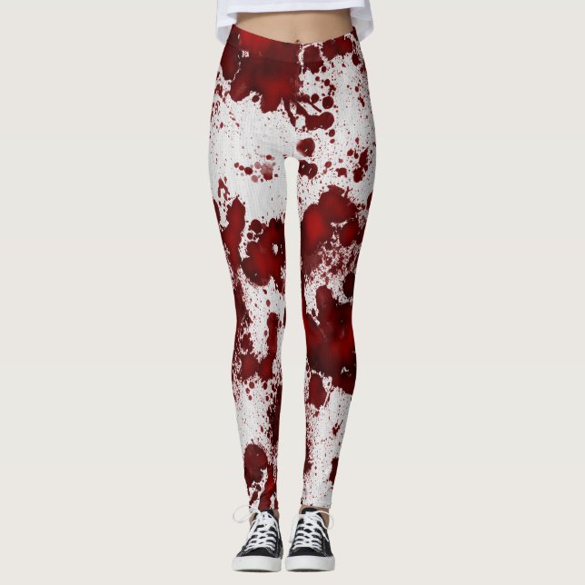 Leggings Taches de sang de Falln (Devant)