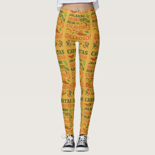 Leggings Taco Lingo