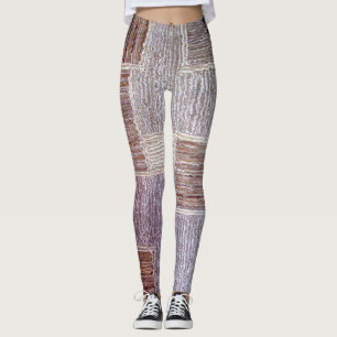 Leggings Tapis en cuir original texture artisanale