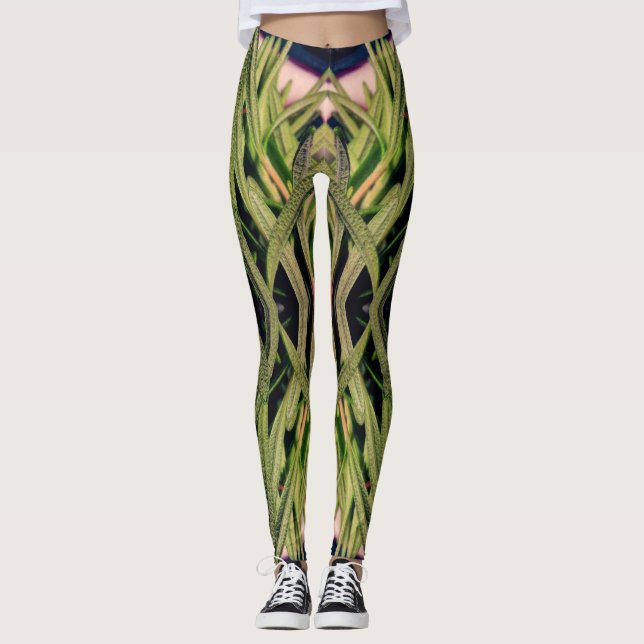 Leggings Tapisserie de romarin (Devant)