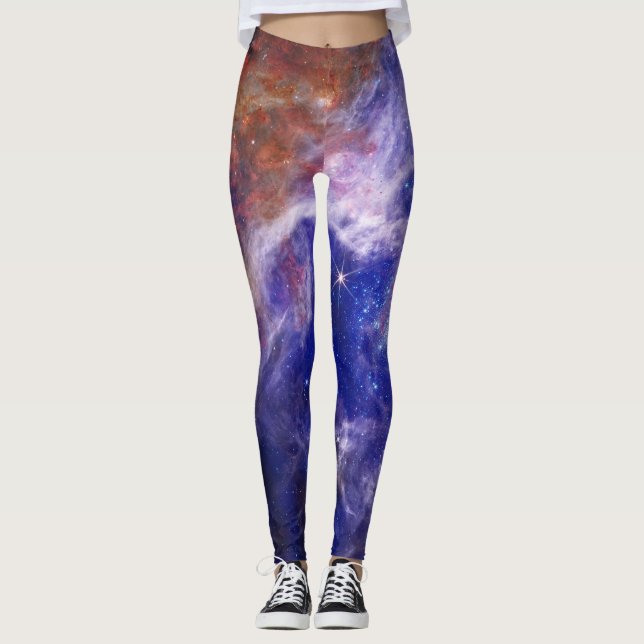 Leggings Tarantula Nebula | Rayon X et infrarouge | Espace (Devant)