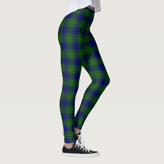 Leggings Tartan de Johnston de clan (Droite)