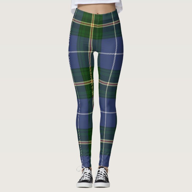 Leggings Tartan de la Nouvelle-Écosse (Devant)