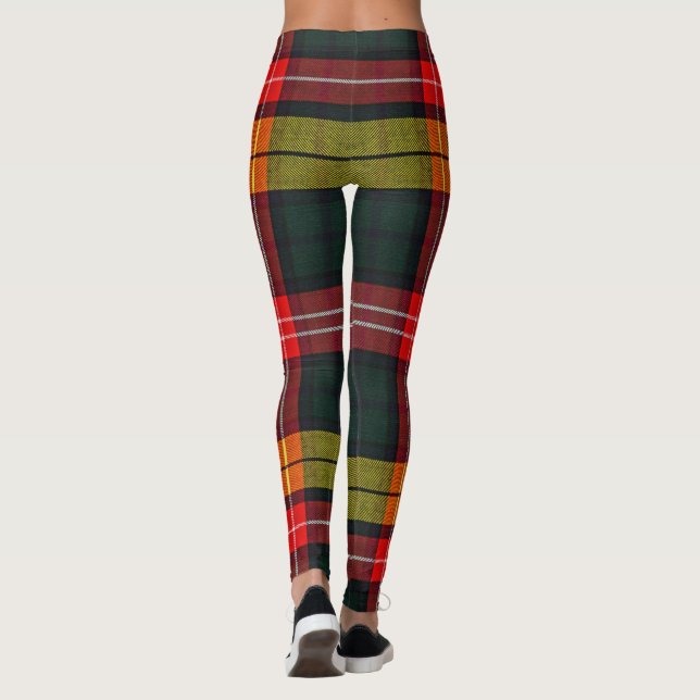 Leggings Tartan moderne de Buchanan (Dos)