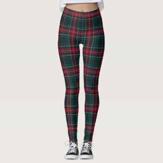 Leggings Tartan Plaid écossais Motif