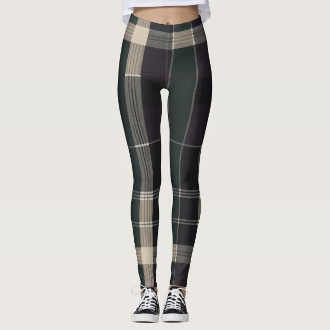 Leggings Tartan sophistiqué