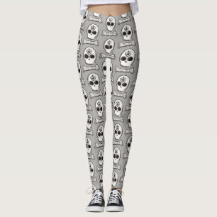 Leggings Tatouage de crâne
