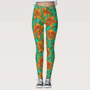 Leggings Tawny fleurs quotidiennes