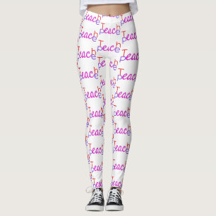 Leggings Teach Peace Thunder_Cove