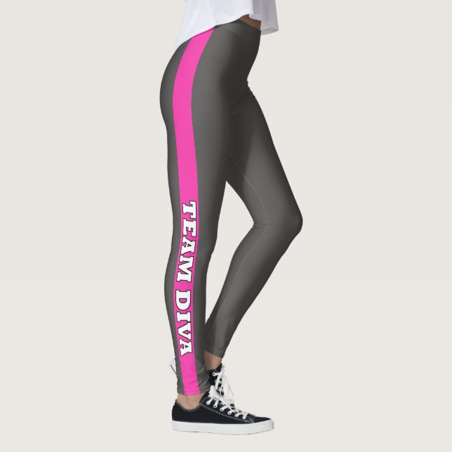 LEGGINGS "TEAM DIVA" (Droite)