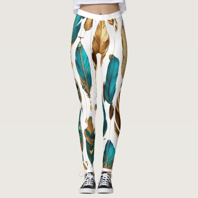 Leggings Tee - shirts de plume - Grace in Motion (Devant)