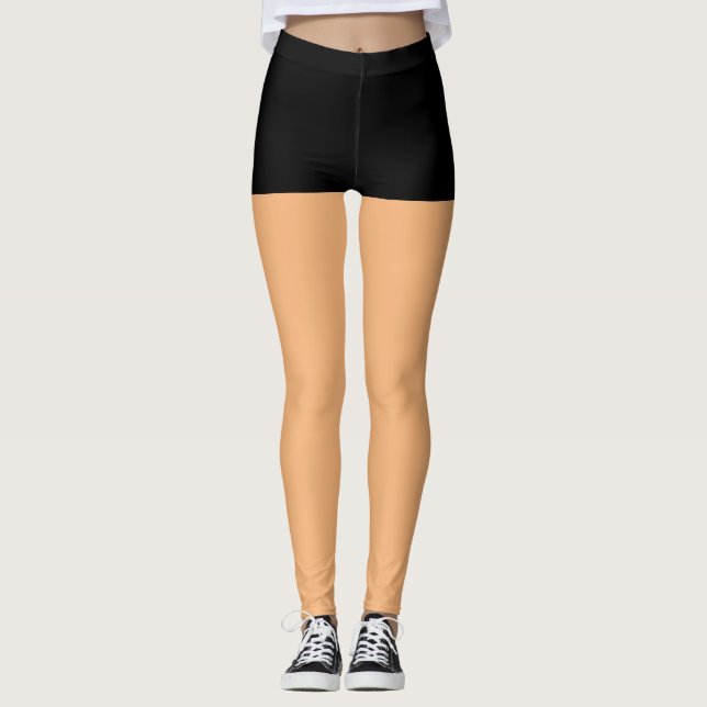 Leggings Teinte de la peau des pattes 44 (Devant)