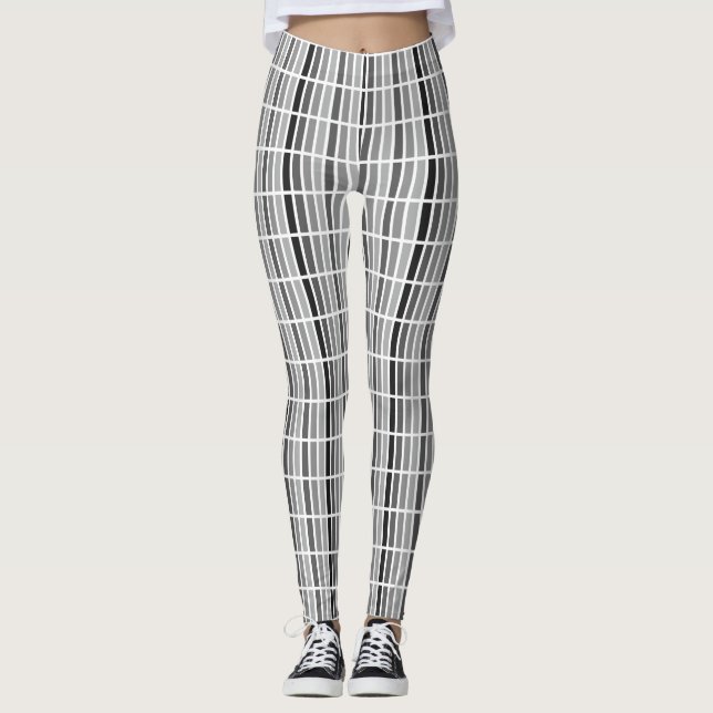 Leggings Teintes gris argenté (Devant)