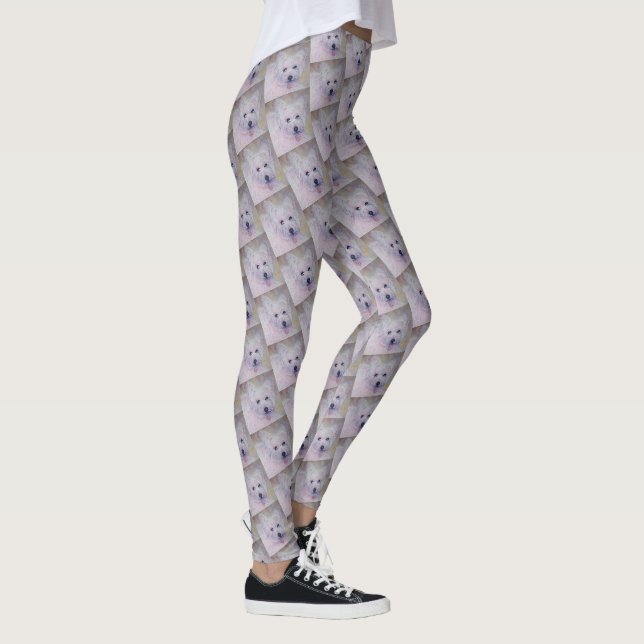 Leggings TERRIER BLANC Ouest (Droite)