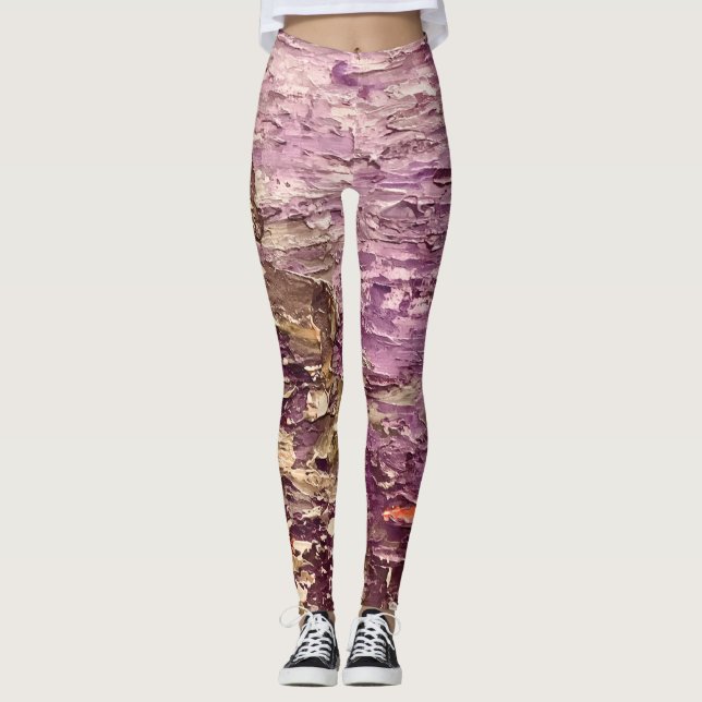 Leggings Textura #30 de obra Amanecer (Devant)