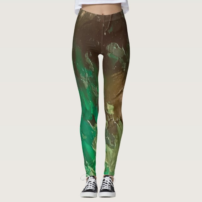 Leggings Textura #35 de la obra Nuit (Devant)