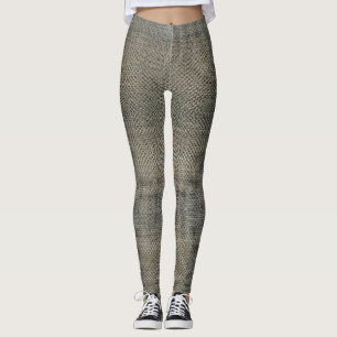 LEGGINGS TEXTURE DE LA CHAÎNE DE MESSAGERIE
