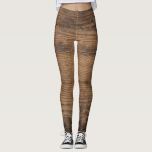 Leggings Texture en bois Brown Arrière - plan Abstrait