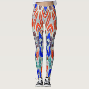 Leggings texturés multicolores "Ratti_Creative_Art