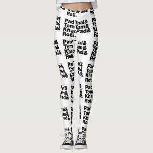 Leggings Thai Street Food