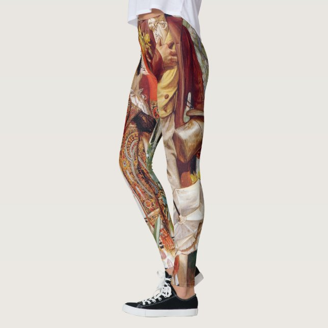 Leggings The Garden Walk, 1904 by J. C. Leyendecker (Gauche)