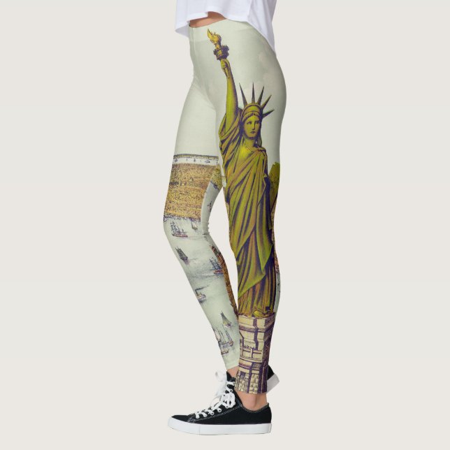 Leggings The Great Bartholdi Statue, Statue of Liberty (Gauche)