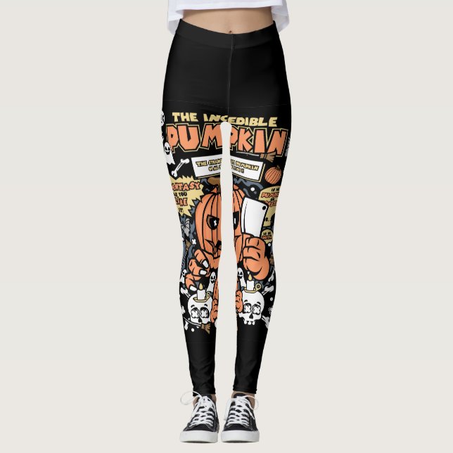 Leggings The Incredible Pumpkin (Devant)