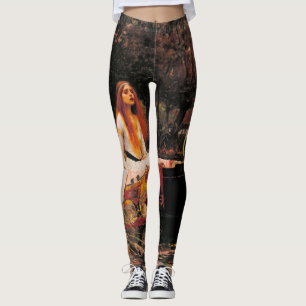 Leggings The Lady of Shalott John William Waterhouse Art