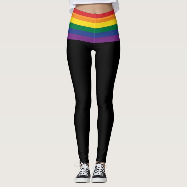 Leggings The Rainbow Flag (Devant)
