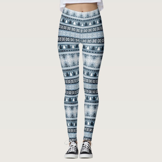Leggings Thème hiver (Devant)
