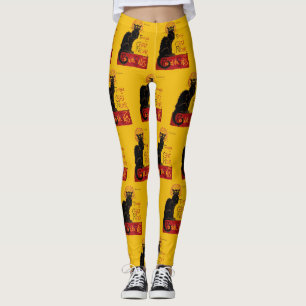 Leggings Theophile Steinlen - Le Chat Noir Vintage