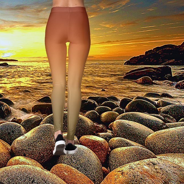 Leggings Tie de teinture Gras Canyon Sunset Ombre Tie (Créateur téléchargé)