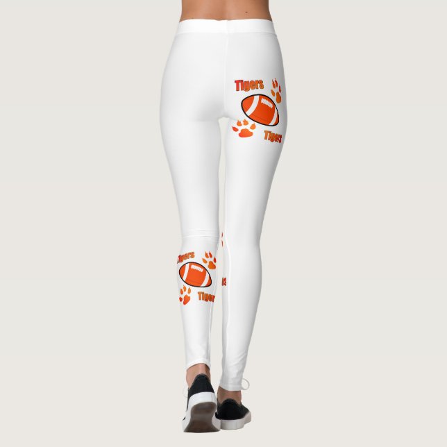 Leggings Tigers Sports Football Basket Baseball Leging (Dos)