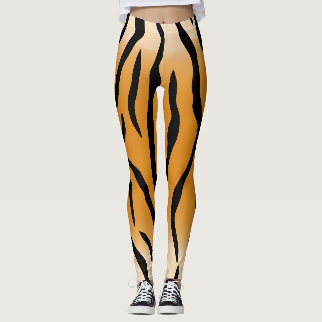 Leggings tigre féminin (Devant)
