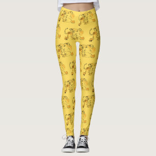 Leggings Tigre Tiger chinois Jour de l'an L4b